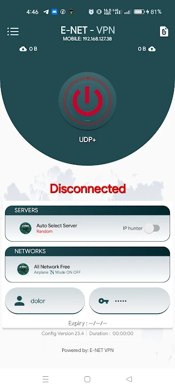 E-NET VPN Screenshot2