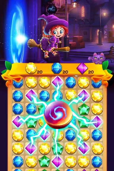 Witch Jewel Puzzle Screenshot3