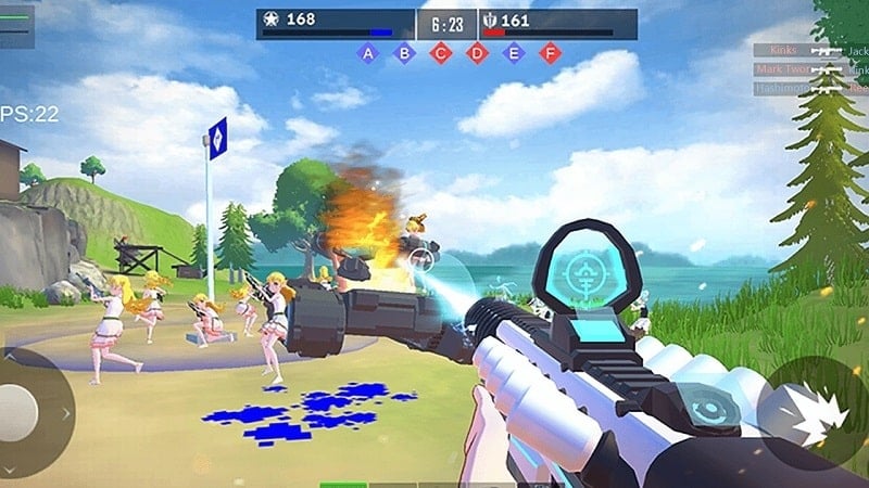 Girls Battle Screenshot3