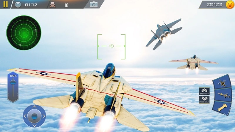 Fighter Jet Warfare Air Combat Screenshot2