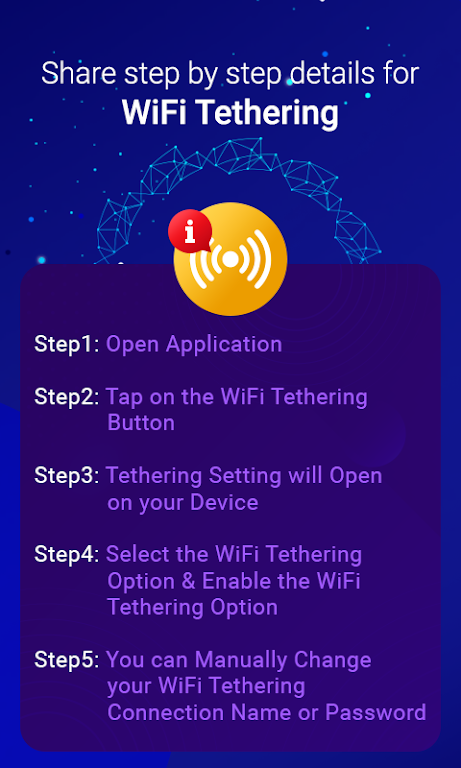 WiFi Tethering: Internet Sharing Screenshot3