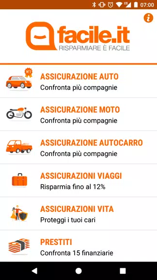 Facile.it - Assicurazioni Auto Screenshot1