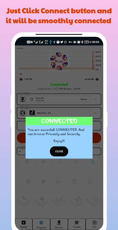 Buzz VPN- Unlimited Internet Screenshot4