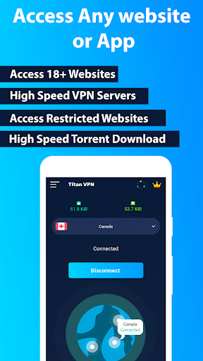 Titan VPN - Fastest VPN Service in the World Screenshot3