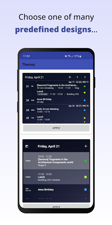 Your Calendar Widget Mod Screenshot2