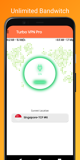 Turbo VPN Pro - Best Unlimited Vpn Service Screenshot3