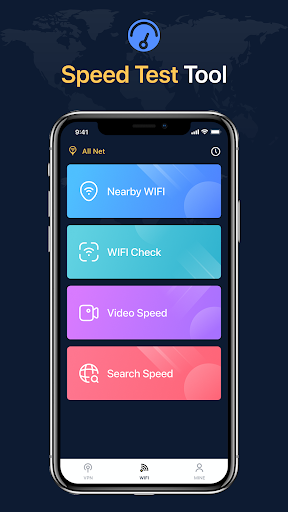 All Net - WiFi & VPN & Speed Screenshot2