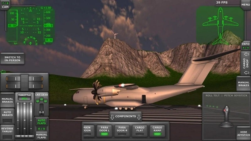 Turboprop Flight Simulator 3D Screenshot4