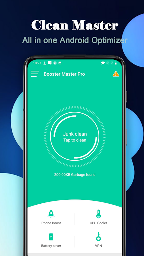 Booster Master Pro- Booster, Cleaner，Fast VPN Screenshot1