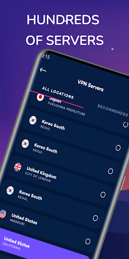 Gaming VPN: USA VPN For Gaming Screenshot1