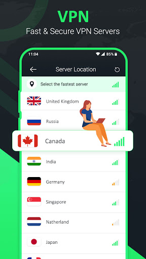 Free VPN 2021 - VPN Proxy Server & Secure VPN Screenshot2