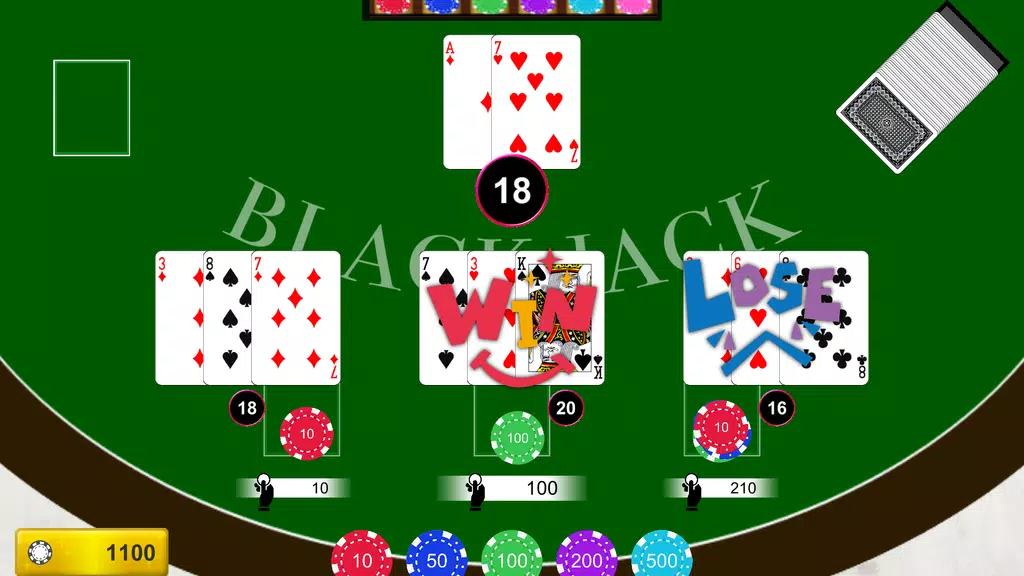 Blackjack(Cards Game) Screenshot2