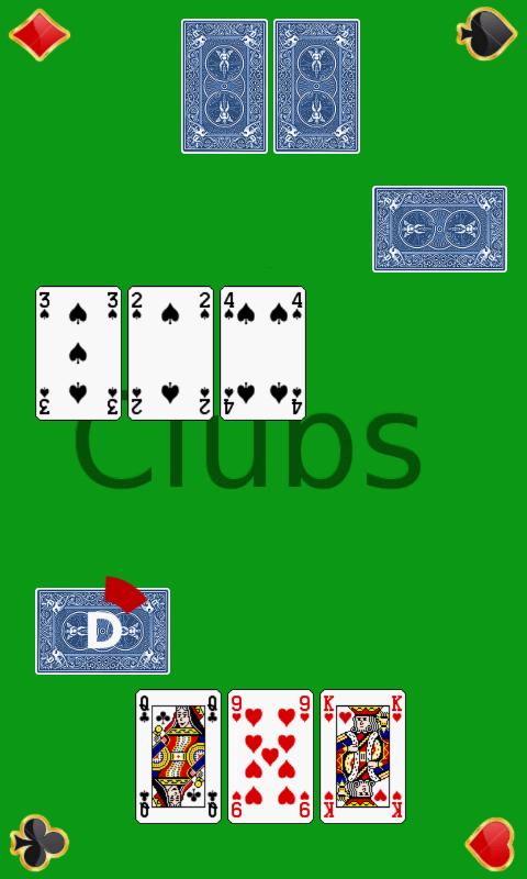 Clubs - Card Game Screenshot1