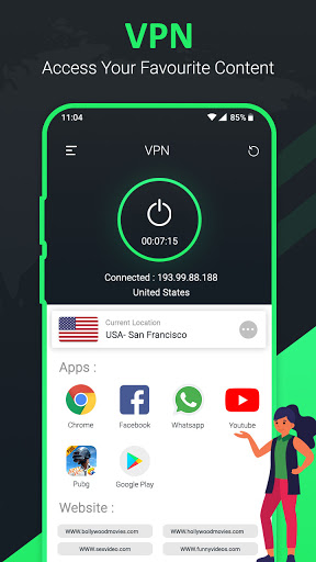 Free VPN 2021 - VPN Proxy Server & Secure VPN Screenshot3