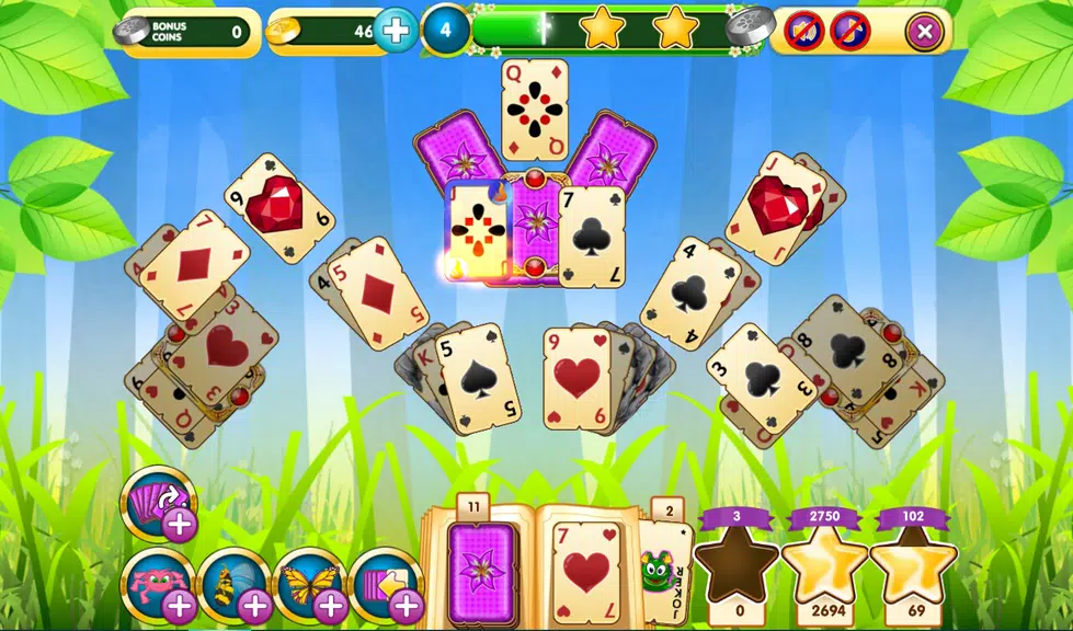 Solitaire Fairy Garden Screenshot2