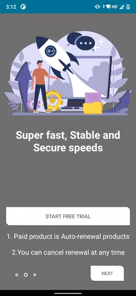 Uplift VPN - Fast Connection Screenshot1