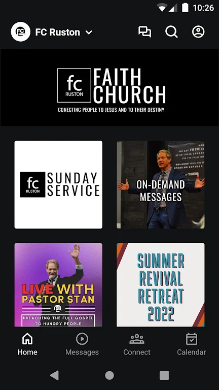 Faith Church Ruston Screenshot1