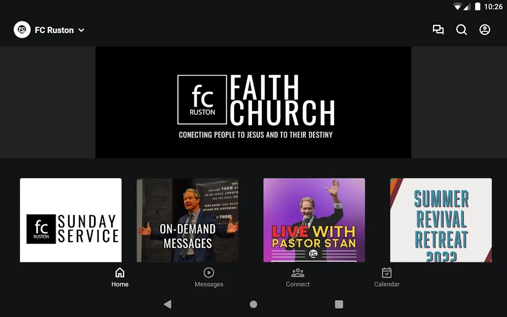 Faith Church Ruston Screenshot4