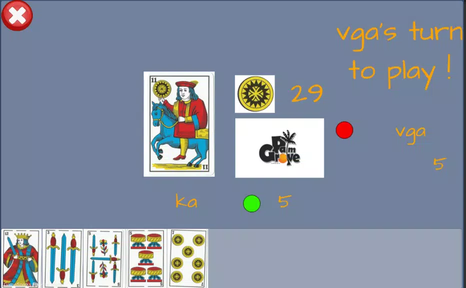 Karta : 2 (Dos) + Ronda online (Morocco card game) Screenshot2