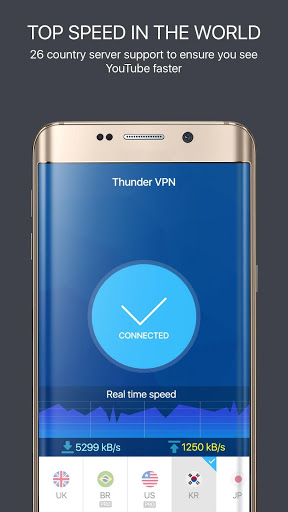 Thunder VPN Free Proxy & Hotspot security Screenshot4