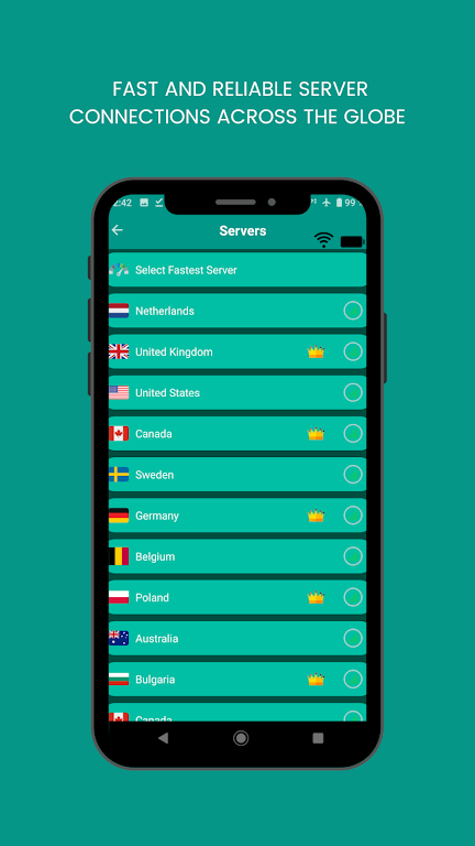 Vortex VPN - Surf Privately Screenshot2