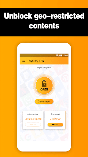 Mystery VPN - Access anything, anytime, anywhere! Screenshot2