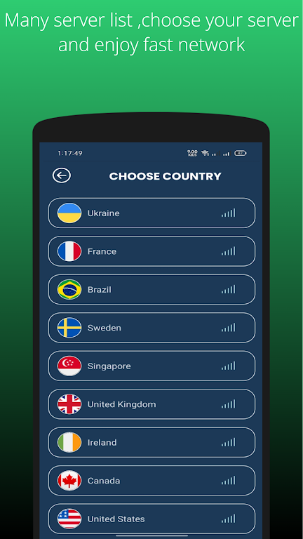 2X VPN - Fast & Unlimited VPN Screenshot2