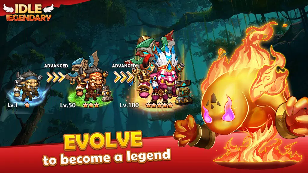 Idle Legendary： Epic Heroes RPG Game Screenshot4