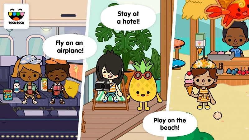 Toca Life: Vacation Screenshot1