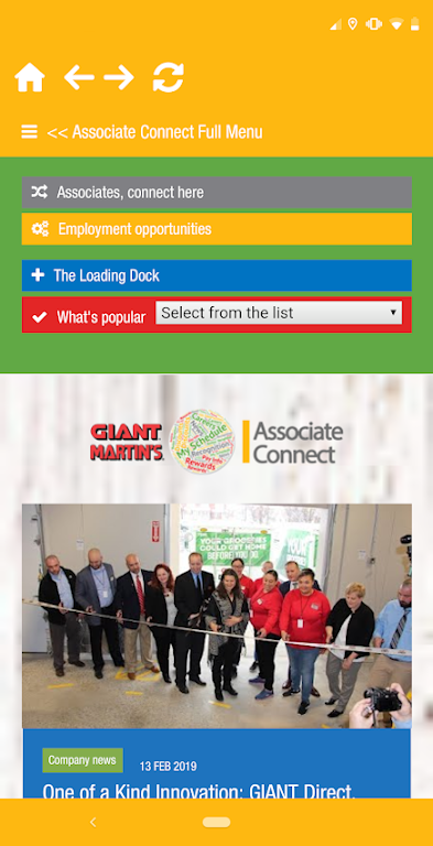 Giant Associates Connect Screenshot2