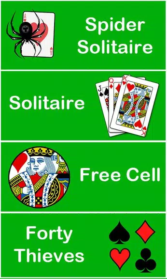 Spider Solitaire, FreeCell Screenshot1