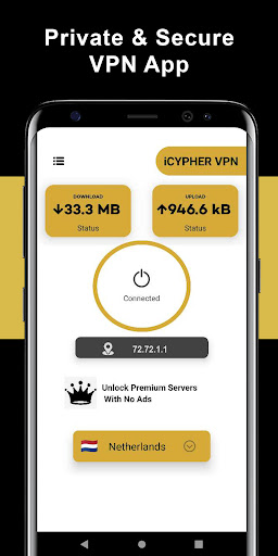 iCYPHER VPN - Ultra Fast VPN Screenshot1