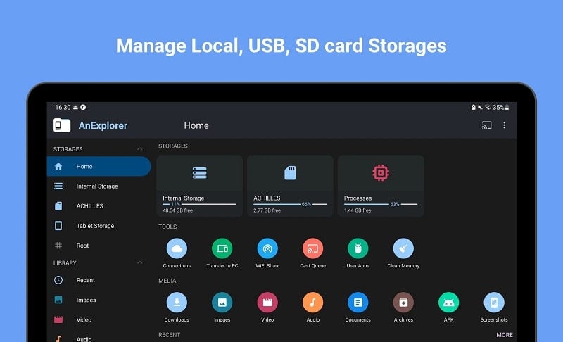 File Manager TV USB OTG Cloud Screenshot4