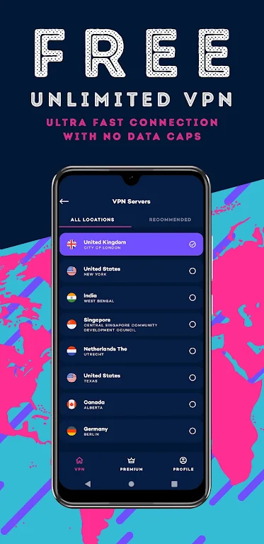 BLT VPN - Unlimited VPN Screenshot2