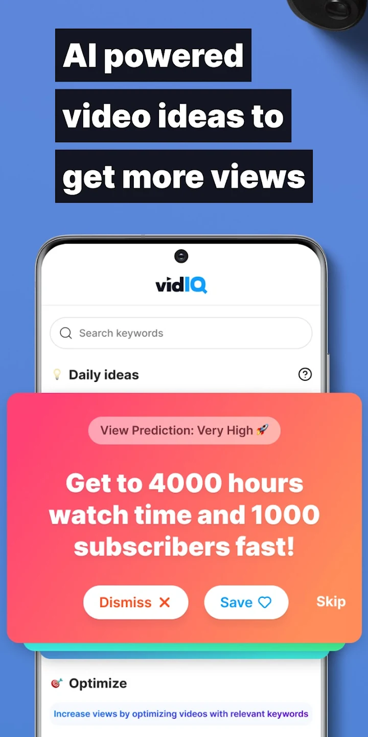 vidIQ for YouTube Screenshot2