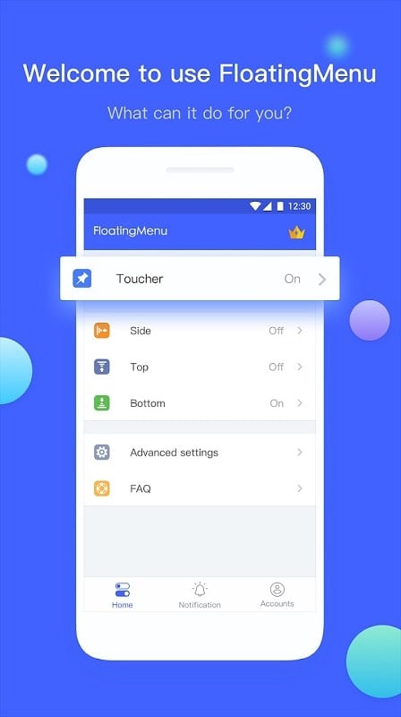 FloatingMenu Screenshot2