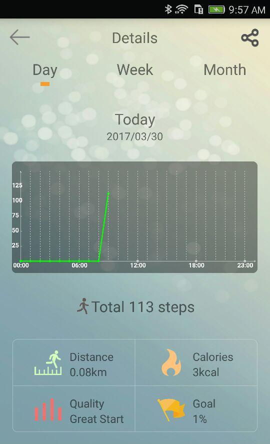 iFITNESS Activity Tracker Screenshot3