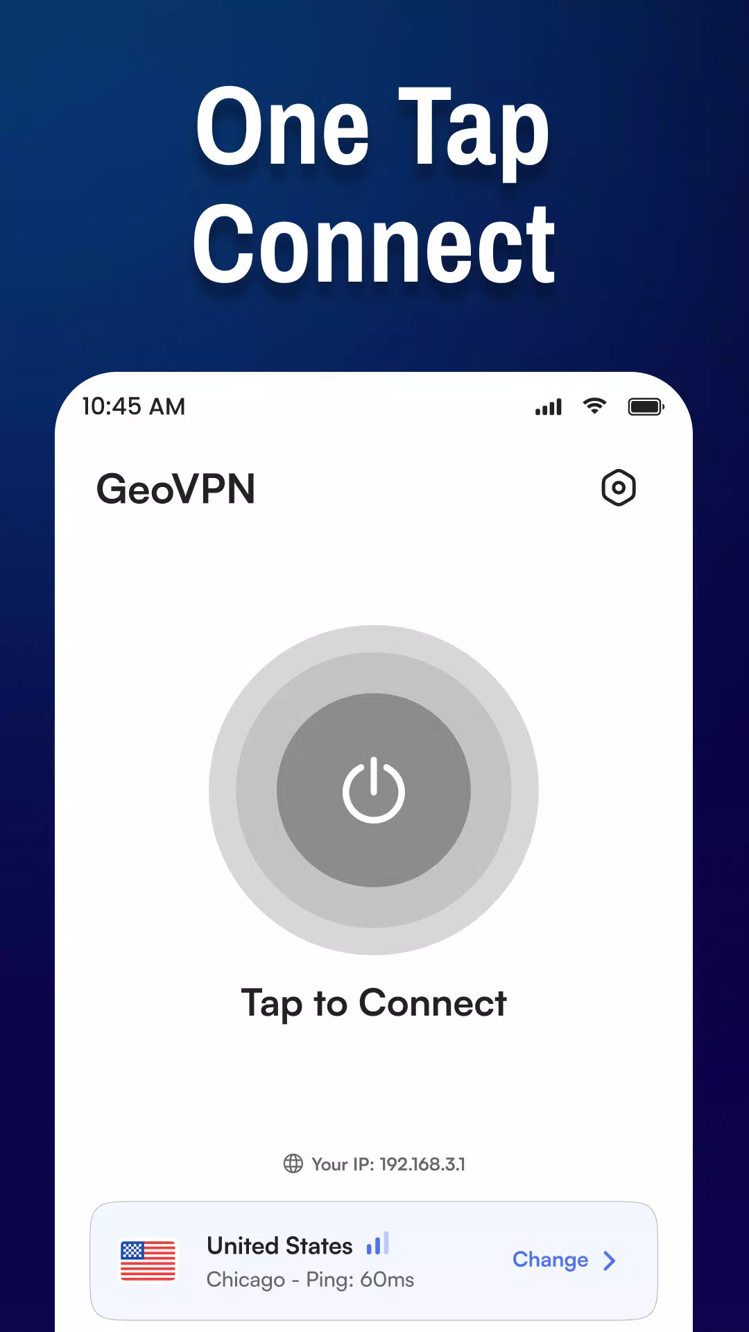 GeoVPN: Secure & Fast VPN Screenshot2