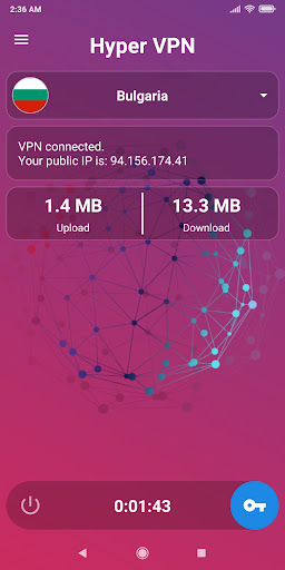 Hyper VPN: Unlimited, Fast VPN Screenshot1