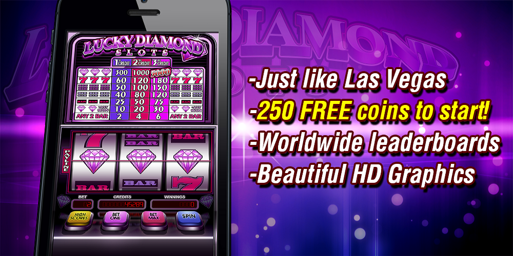 Lucky Diamond Slots Free Screenshot1