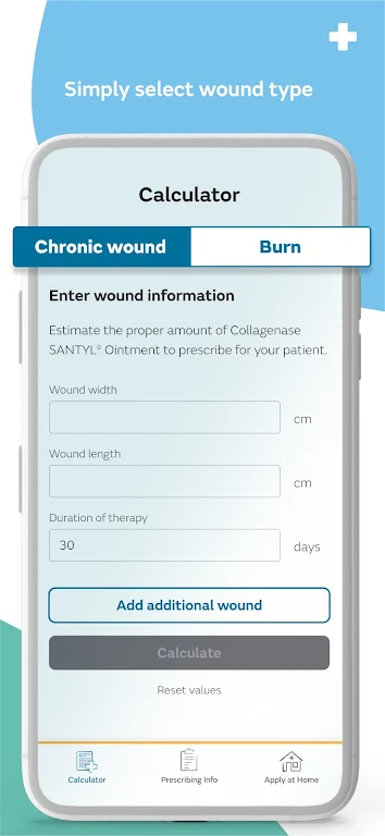 SANTYL* Dosing Calculator Screenshot3