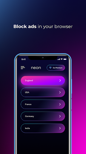 Super VPN Neon Screenshot3