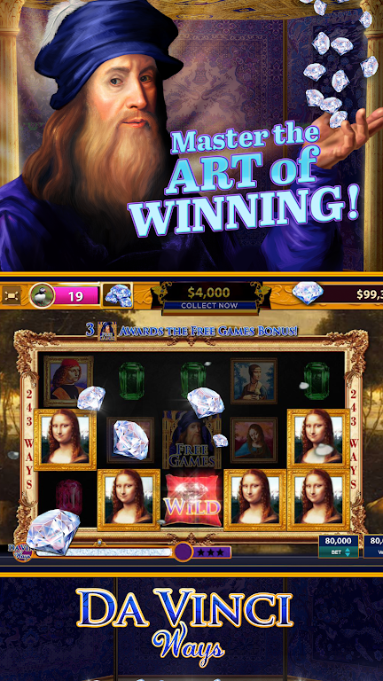 Da Vinci Diamonds Casino – Best Free Slot Machines Screenshot2