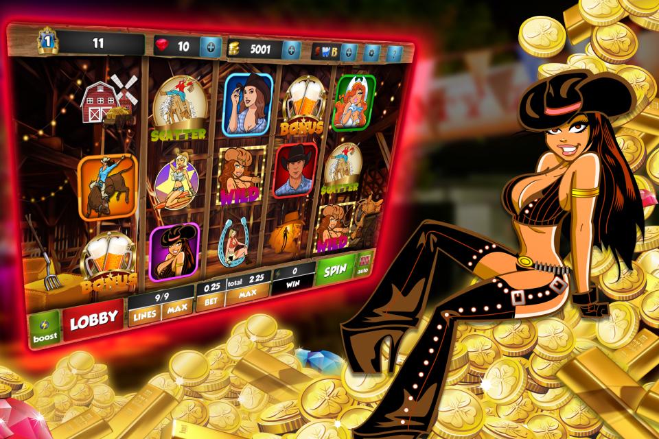 Cowgirl Ranch Slots Screenshot2