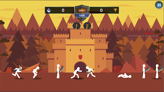 Stickman Warrior: Super Battle Mod Screenshot1