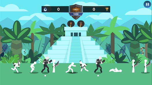 Stickman Warrior: Super Battle Mod Screenshot2