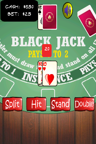 BlackJack 21 King Free Screenshot3