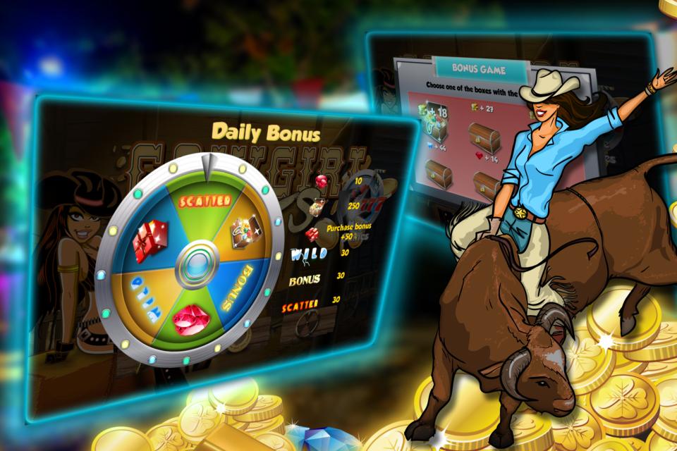 Cowgirl Ranch Slots Screenshot3