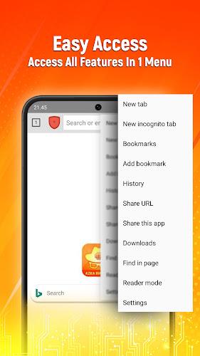 Azka Browser + Private VPN Screenshot4