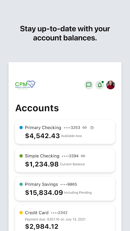 CPM Mobile Banking Screenshot3